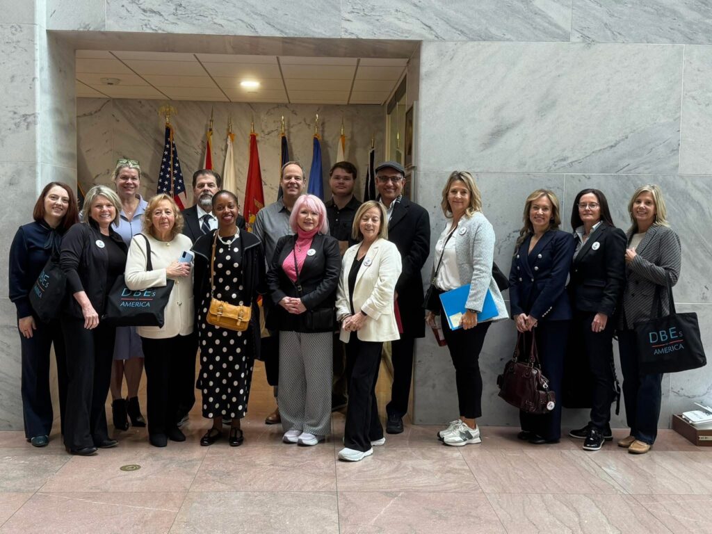 Group photo from the DBEs of America and Women First Washington, D.C. congressional fly-in event.